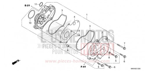 POMPE A EAU NC750XDM de 2021